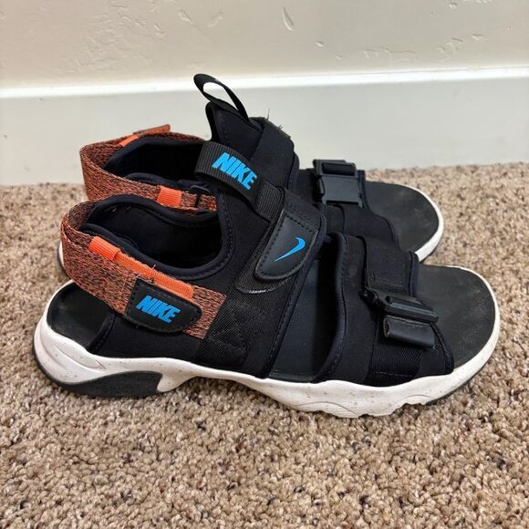 Nike Canyon Sandal Black Turf Orange, Men’s Size 10 main image 8